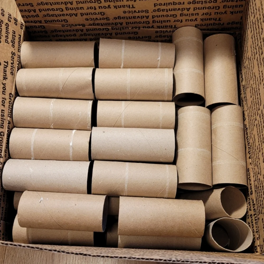 90 Empty Toilet Paper Rolls Clean Cardboard Tubes Crafts Art Supplies Projects